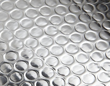 Silver waterproof bubble insulation
