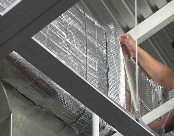 Duct insulation wrap