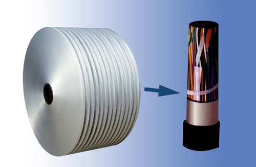 AL PET  AL shielding insulation film for cable air duct